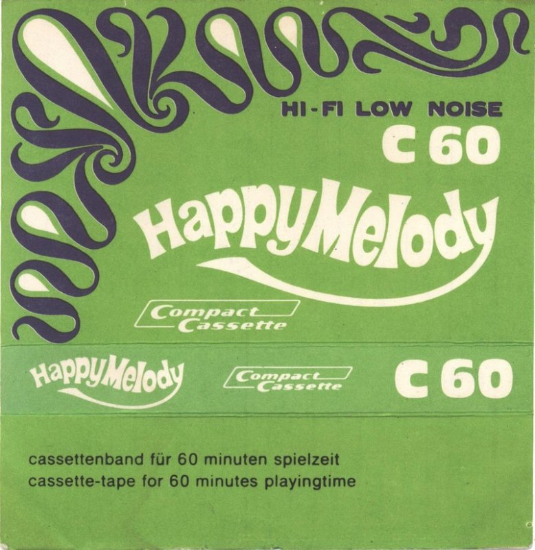 Compact Cassette Happy Melody 60 Type I Normal Germany