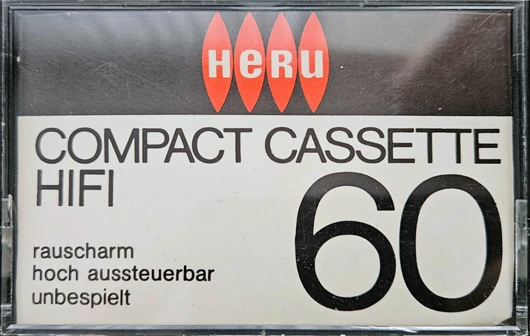 Compact Cassette Heru 60 Type I Normal Germany