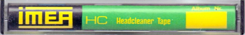 Compact Cassette Imea Cleaning Cassette 1977 Europe