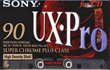 Compact Cassette Sony UX-Pro 90 Type II Chrome 1995 Europe