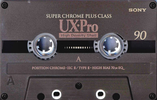 Compact Cassette Sony UX-Pro 90 Type II Chrome 1995 Europe