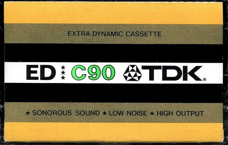 Compact Cassette TDK ED 90 Type I Normal 1973 Japan