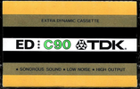 Compact Cassette TDK ED 90 Type I Normal 1973 Japan