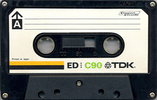 Compact Cassette TDK ED 90 Type I Normal 1973 Japan
