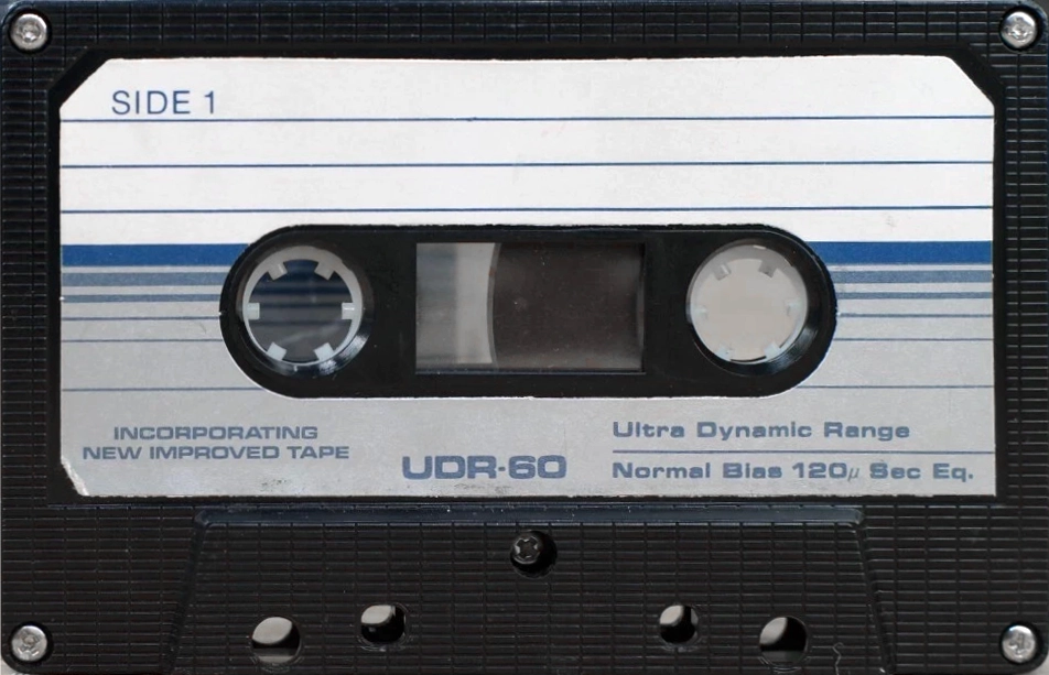 Compact Cassette True Tone UDR 60 Type I Normal Australia