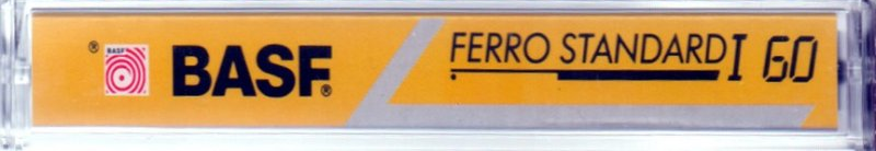 Compact Cassette BASF Ferro Standard I 60 Type I Normal 1991 Europe