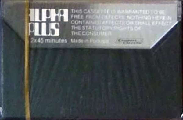 Compact Cassette Alpha Super 90 "New" Type I Normal 1983 UK