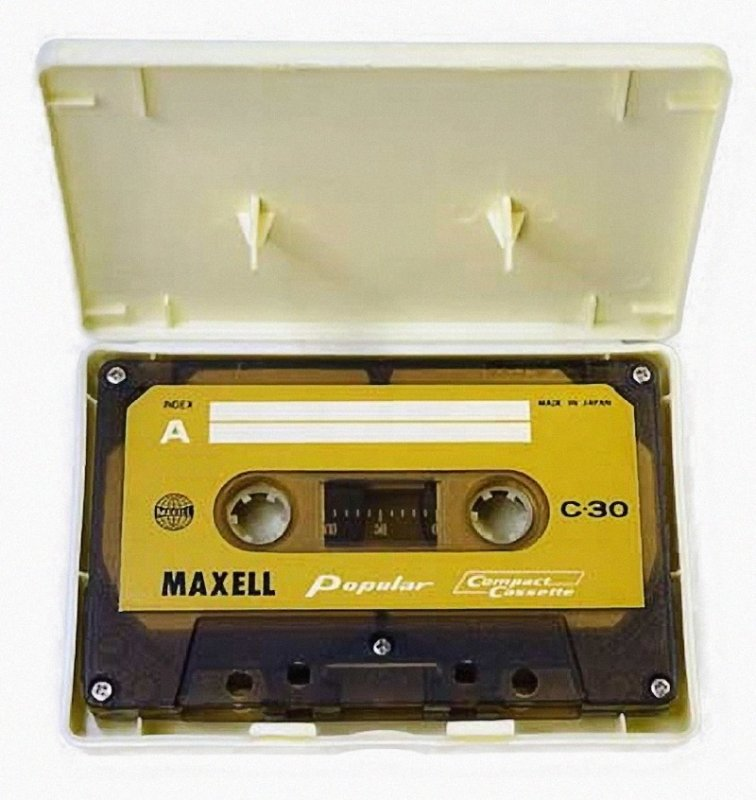 Compact Cassette Maxell Popular 30 Type I Normal 1969 Worldwide