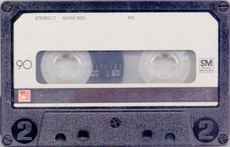 Compact Cassette BASF Chromdioxid Super II 90 Type II Chrome 1982 Europe