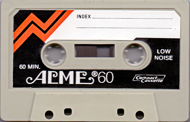 Compact Cassette Acme 60 Type I Normal 1985 Worldwide
