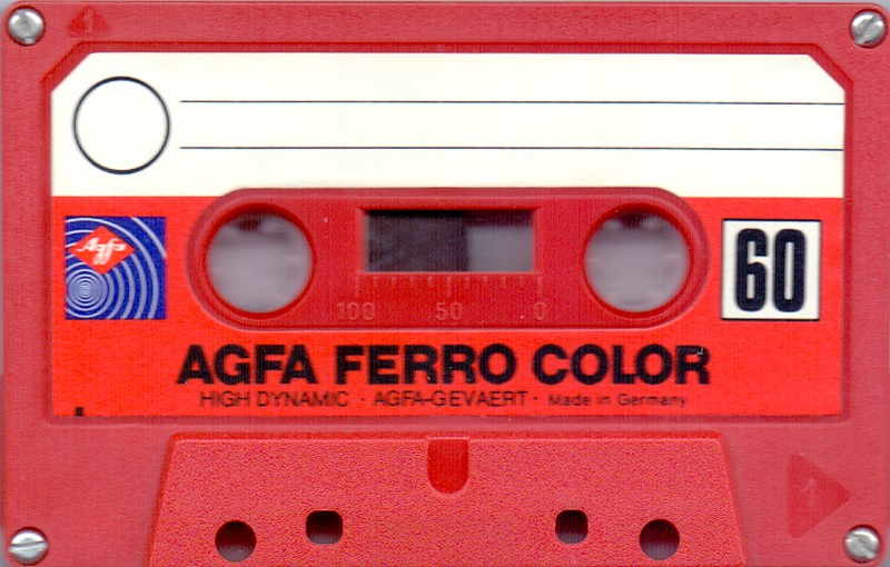 Compact Cassette AGFA Ferrocolor 60 Type I Normal 1978 Europe