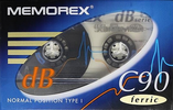 Compact Cassette Memorex dB 90 Type I Normal 1993 China