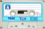 Compact Cassette Teac TLH 60 Type I Normal 1975 Japan