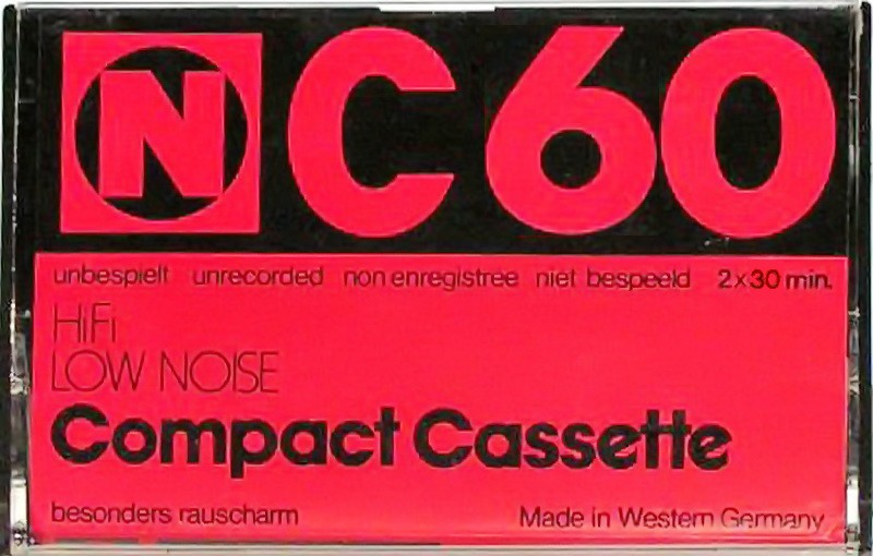 Compact Cassette Neckermann 60 Type I Normal 1976 Germany
