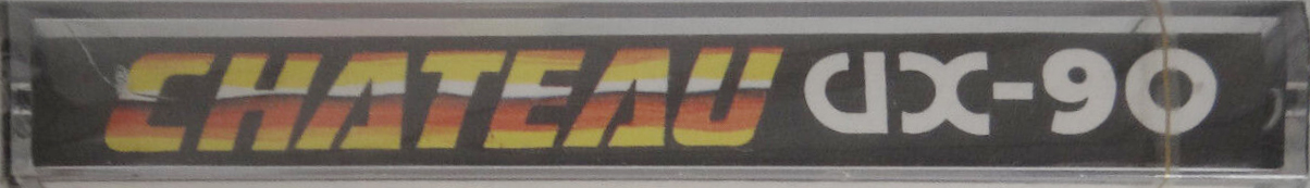 Compact Cassette Chateau 90 "CIX" Type I Normal France