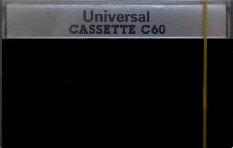 Compact Cassette V import 60 "Universal" Type I Normal France