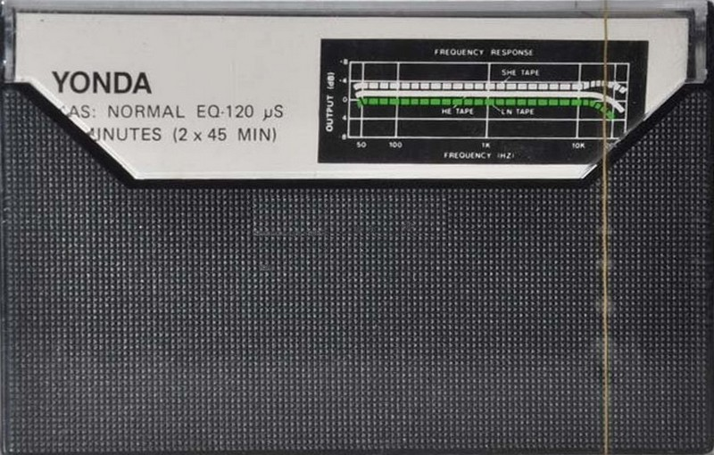 Compact Cassette Yonda 90 "MS 400" Type I Normal Worldwide