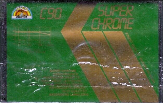 Compact Cassette MCP 90 Type II Chrome Europe