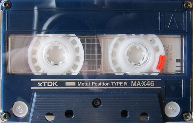 Compact Cassette TDK MA-X 46 Type IV Metal 1985 Japan