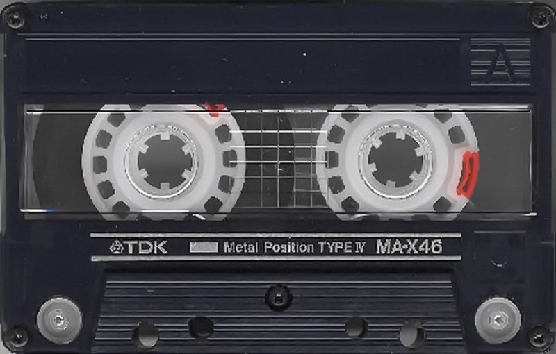 Compact Cassette TDK MA-X 46 Type IV Metal 1985 Japan