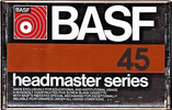 Compact Cassette BASF Headmaster Series 45 Type I Normal 1976 USA