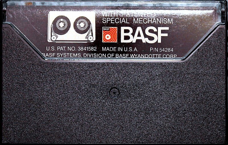 Compact Cassette BASF Headmaster Series 45 Type I Normal 1976 USA