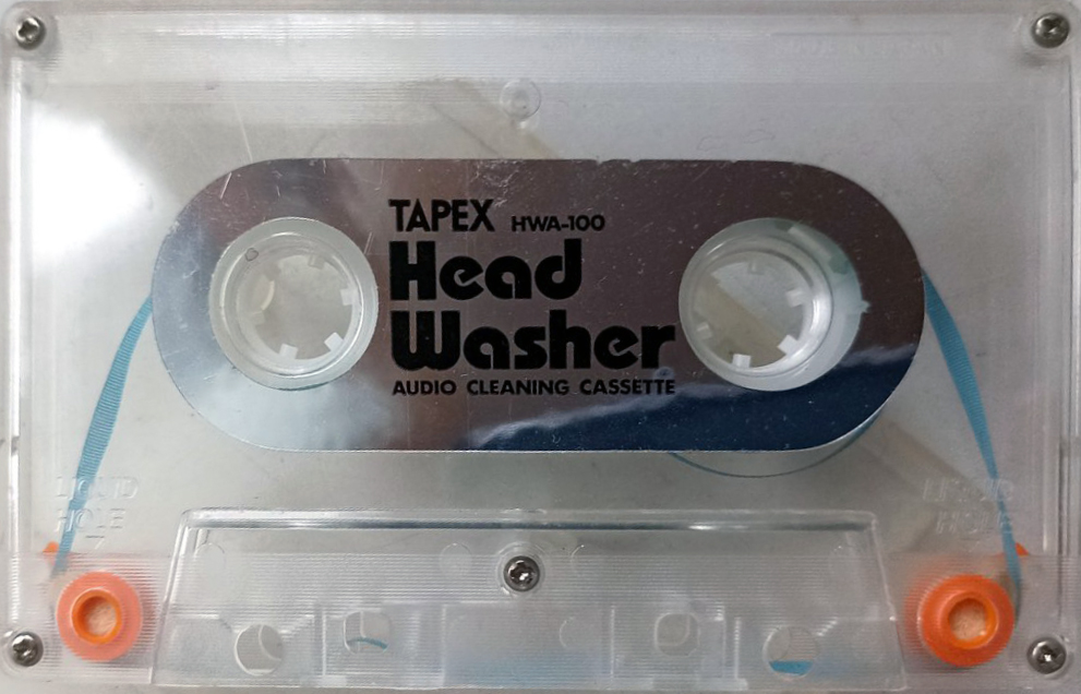 Compact Cassette Tapex HWA "HWA-100" Cleaning Cassette Japan