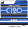 Compact Cassette AS cassette 120 "Dyna" Type I Normal 1982 Japan