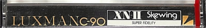 Compact Cassette Luxman XN-II 90 Type II Chrome 1983 Worldwide
