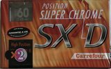 2 pack Carrefour SX D 60 Type II Chrome 1999 Europe