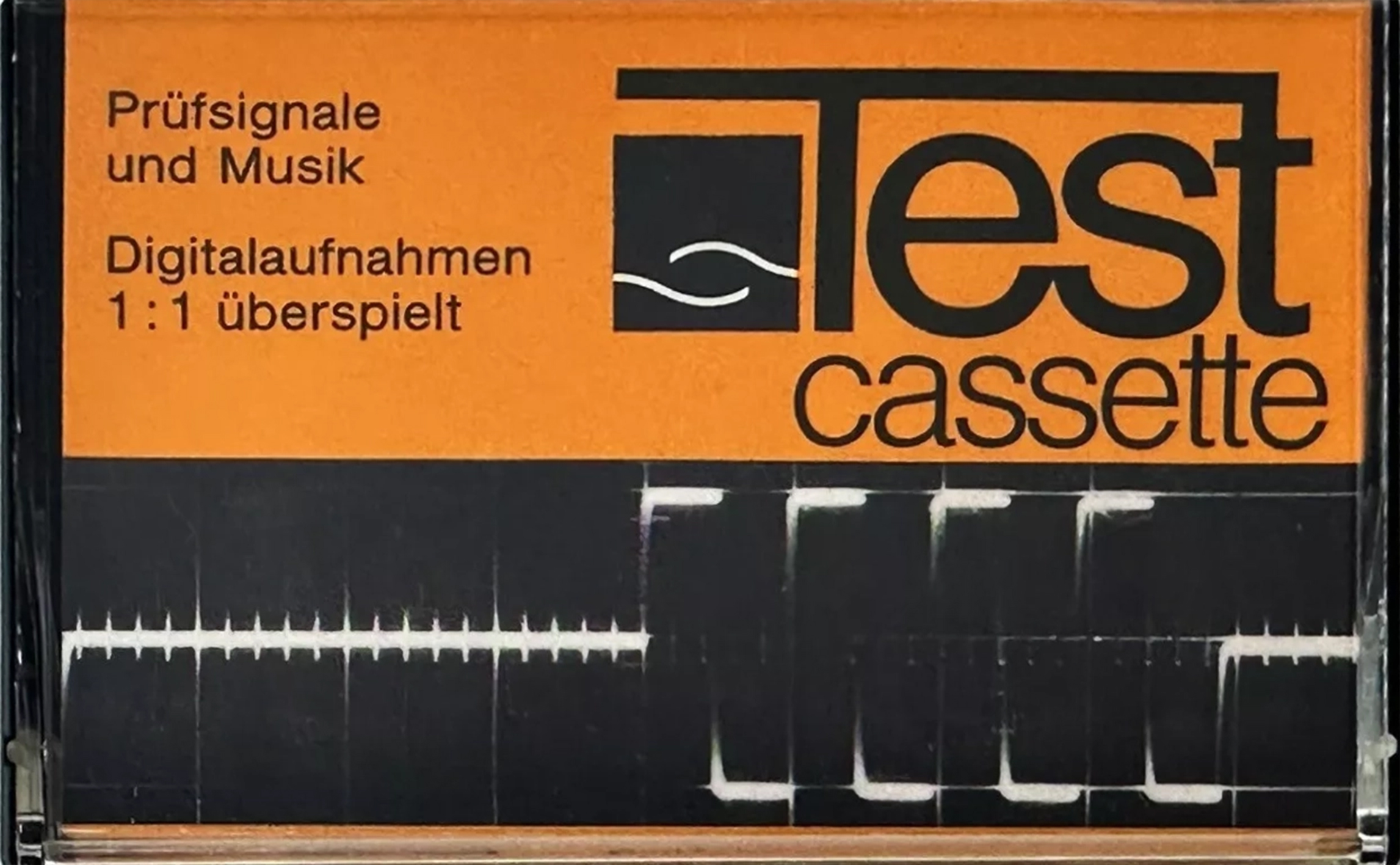 Compact Cassette BASF "DHFI Test" Test Cassette Germany