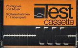 Compact Cassette BASF "DHFI Test" Test Cassette Germany