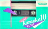 Compact Cassette National Karaoke 10 "RT-10K" Type I Normal 1990 Japan
