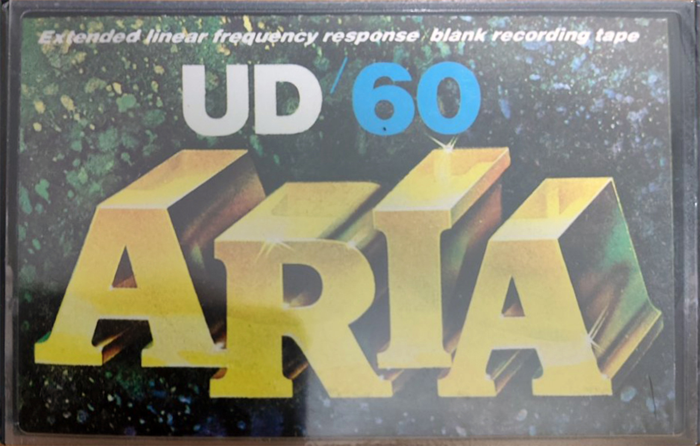 Compact Cassette Aria UD 60 Type I Normal 1977 Australia