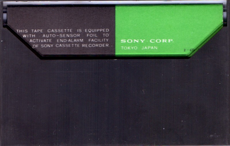 Compact Cassette Sony 90 Type I Normal 1972 Europe