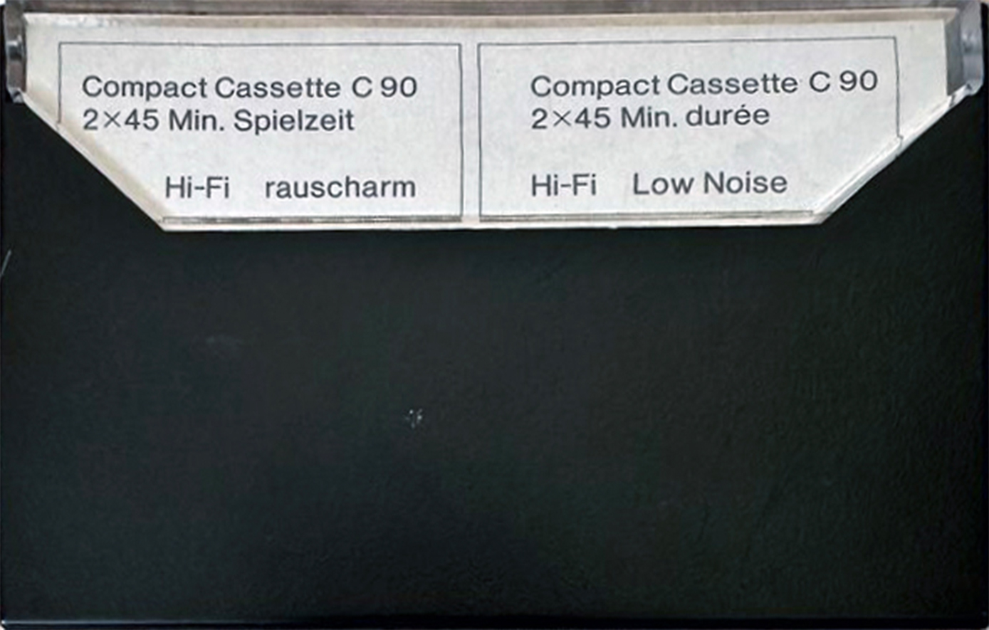 Compact Cassette Diamant (ABM) 90 Type I Normal Switzerland