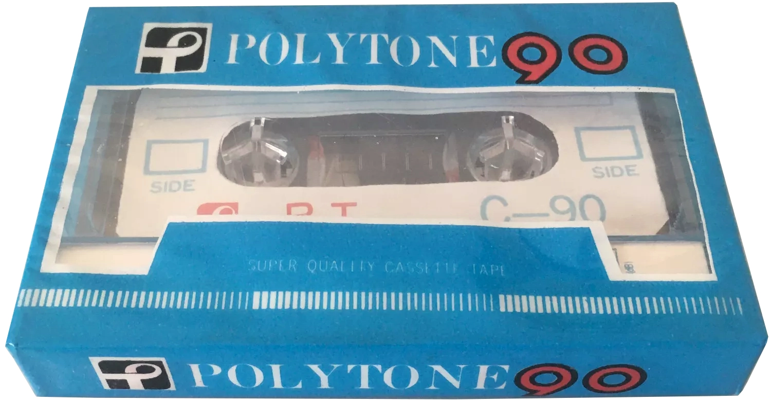 Compact Cassette Polytone 90 "PT" Type I Normal China