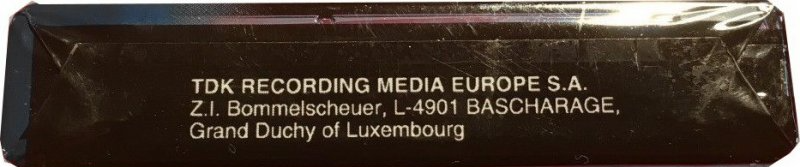 Compact Cassette TDK SA 90 "SA-90EBSOL Delsol" Type II Chrome 1997 Worldwide