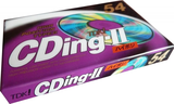 Compact Cassette TDK CDing 2 54 "CD2-54F" Type II Chrome 1994 Japan