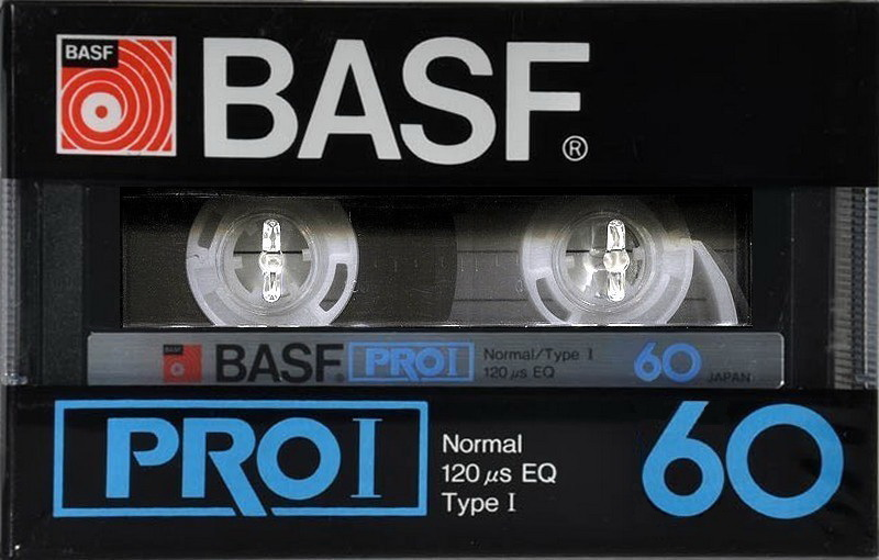 Compact Cassette BASF PRO 60 Type I Normal 1982 Japan