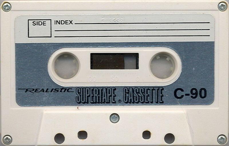 Compact Cassette Realistic Supertape 90 Type I Normal 1973 USA