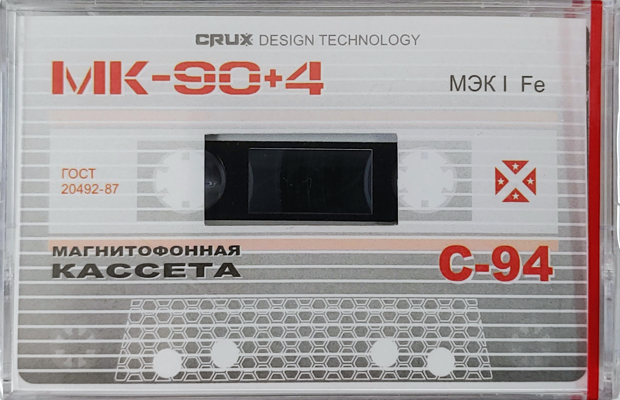 Compact Cassette CRUX MK 94 "MK-90-4" Type I Normal 2025 Worldwide