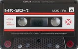 Compact Cassette CRUX MK 94 "MK-90-4" Type I Normal 2025 Worldwide