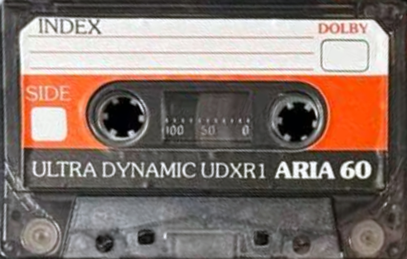 Compact Cassette Aria UDXR 1 60 Type I Normal 1979 Unknown Country