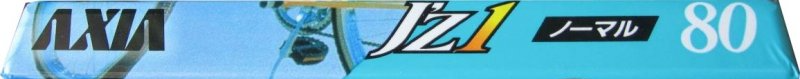 Compact Cassette AXIA J`z 1 80 "JZ1C 80" Type I Normal 1995 Japan