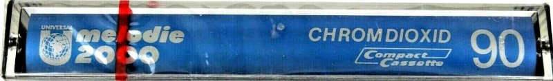 Compact Cassette Melodie 2000 90 Type II Chrome 1985 Germany