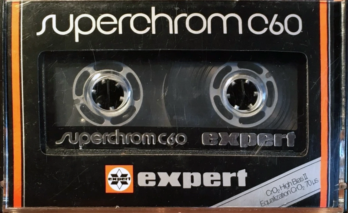 Compact Cassette Expert 60 Type II Chrome 1982 Germany