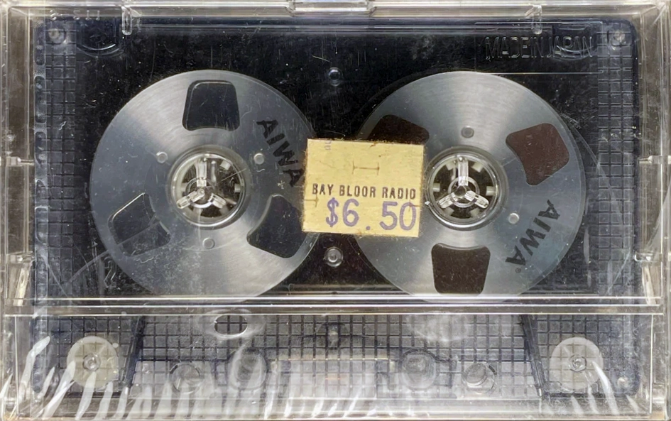 Compact Cassette Aiwa Type I Normal 1982 USA