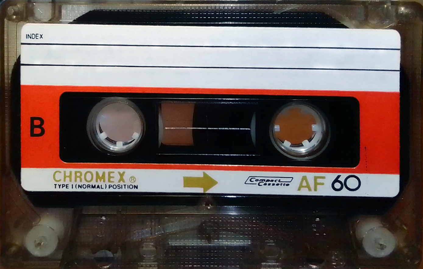 Compact Cassette Chromex AF 60 Type I Normal Thailand