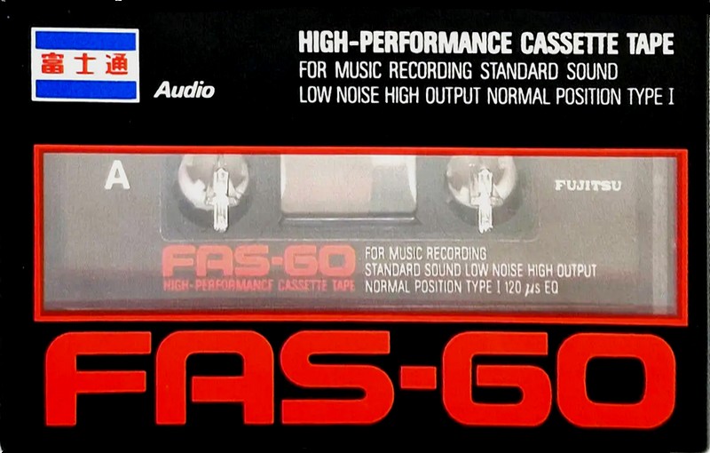 Compact Cassette Fujitsu FAS 60 Type I Normal Japan